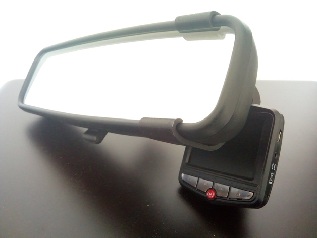 Rear-View-Mirror Dashcam Mount