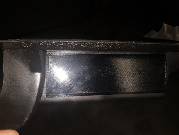 Radio Block-Off Plate